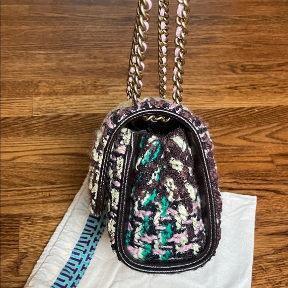 Tory Burch Multicolor Tweed Shoulder Bag - Picture 5 of 7